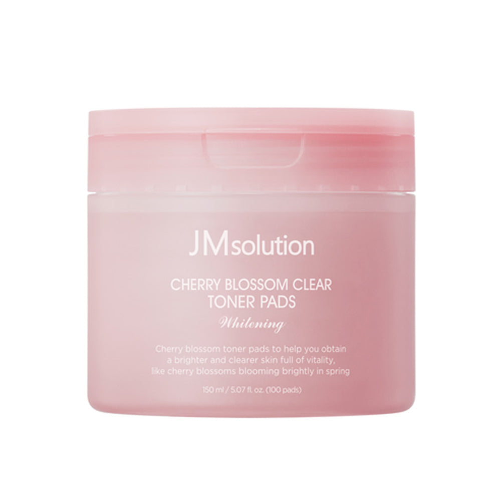 JMsolution Cherry Blossom Clear Toner Pad - 100Pc