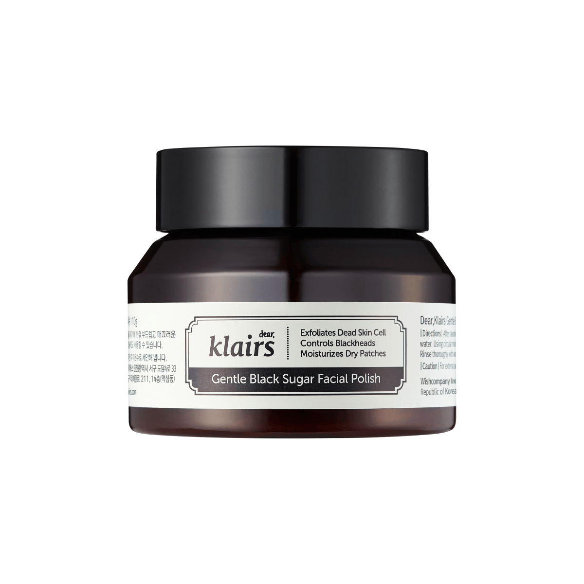 Dear Klairs Gentle Black Sugar Facial Polish 110 g