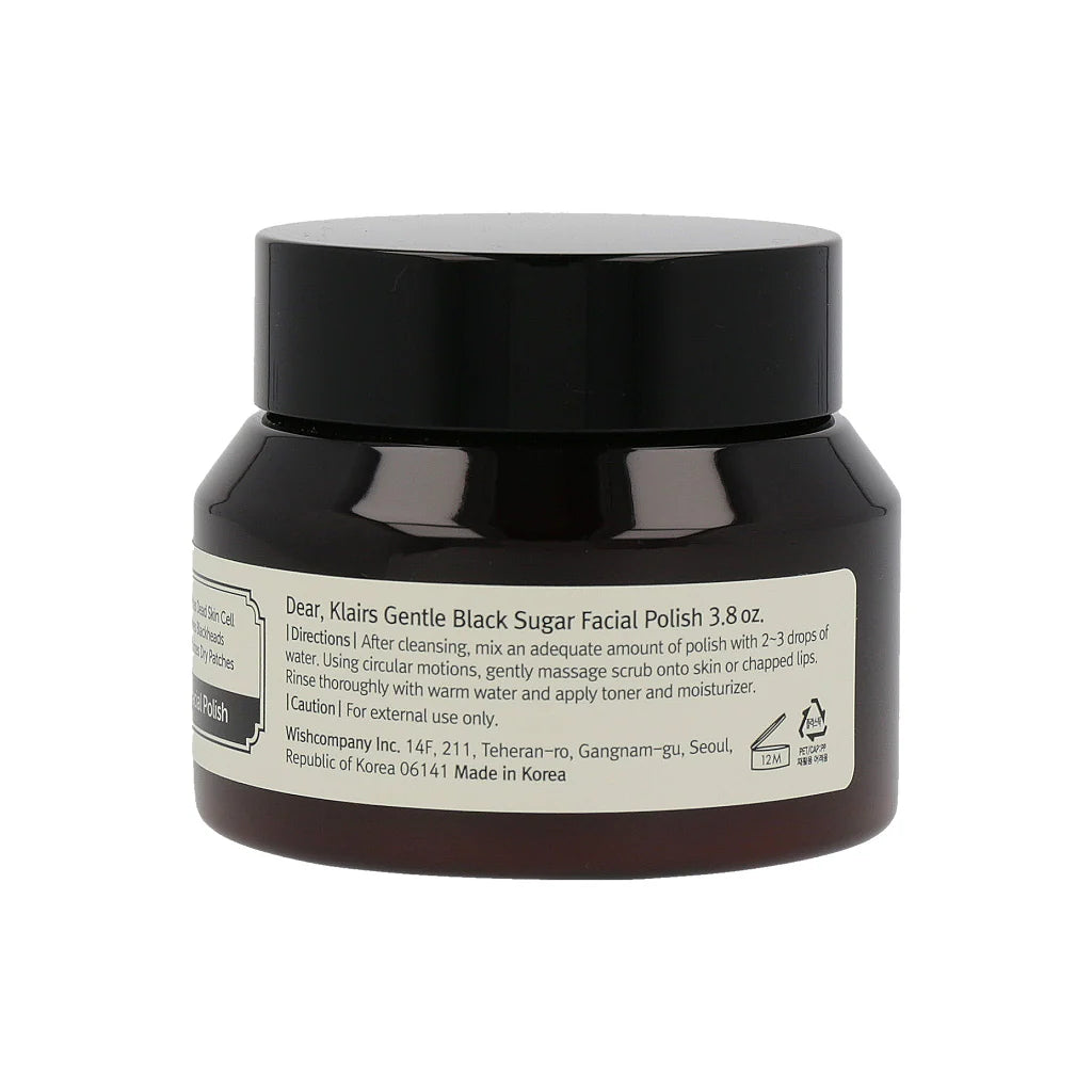 Dear Klairs Gentle Black Sugar Facial Polish 110 g