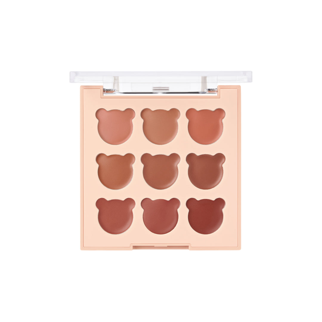 Dasique Mood Painting Lip & Cheek Palette  05 Cozy Bear