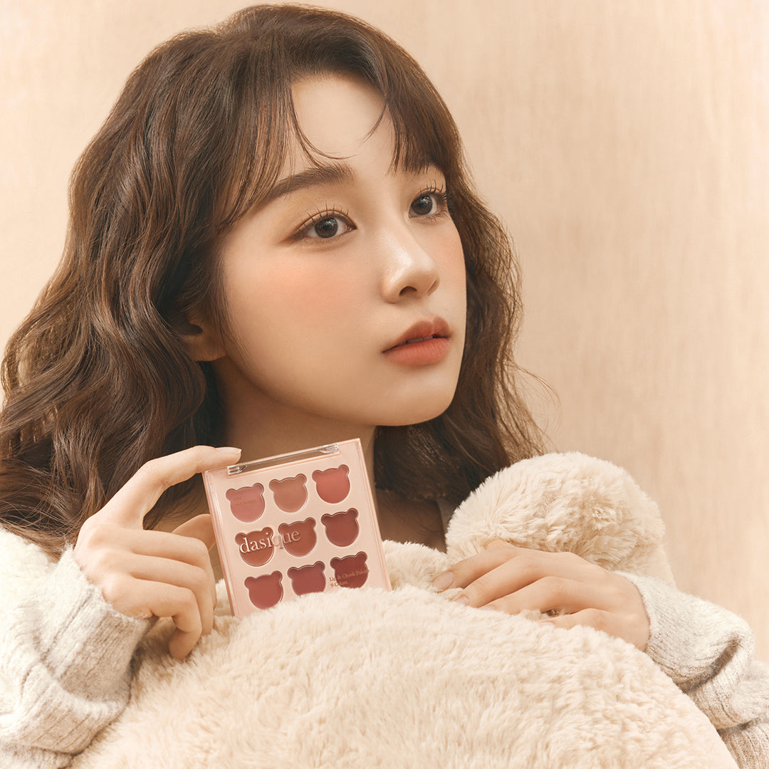 Dasique Mood Painting Lip & Cheek Palette  05 Cozy Bear