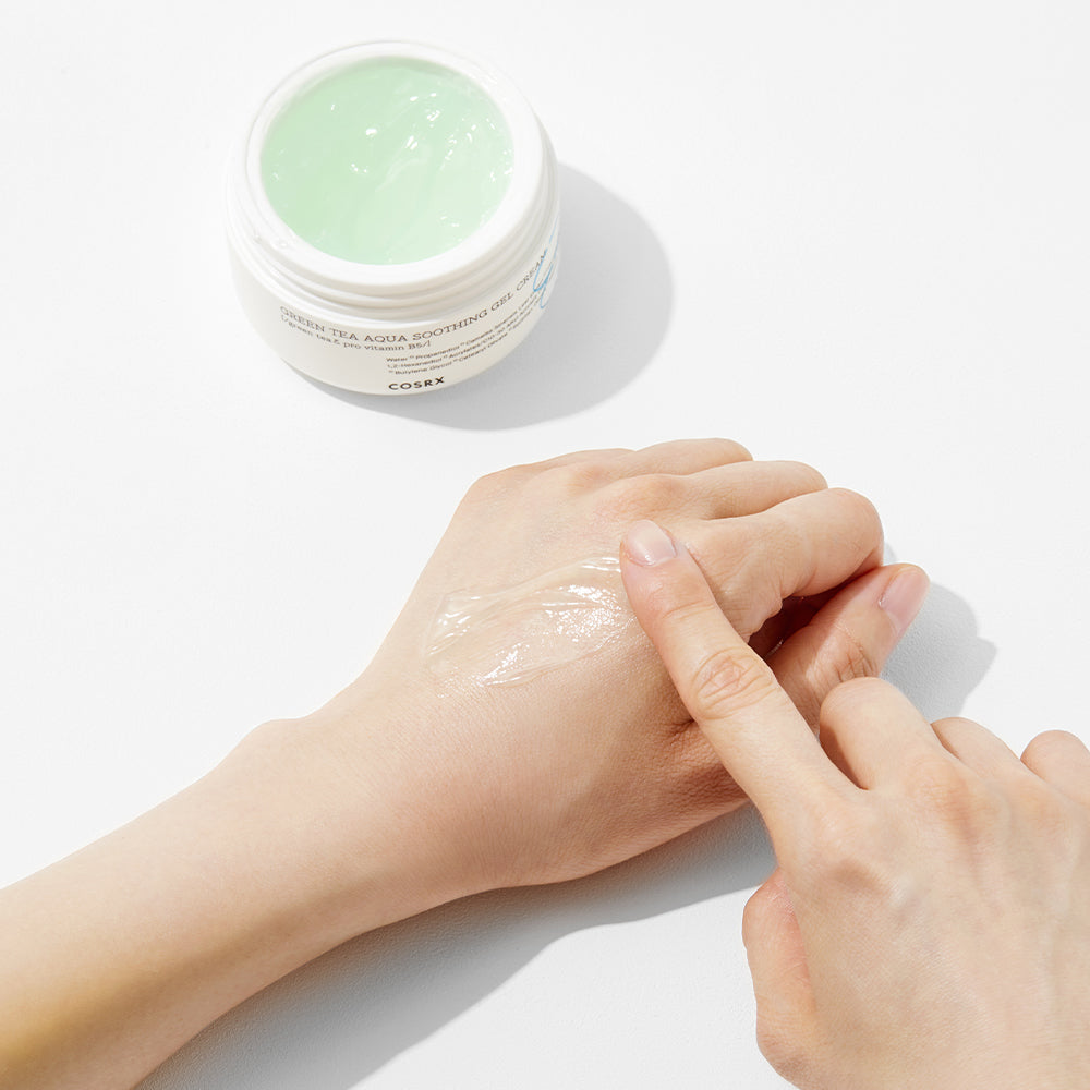Cosrx Green Tea Aqua Soothing Gel Cream