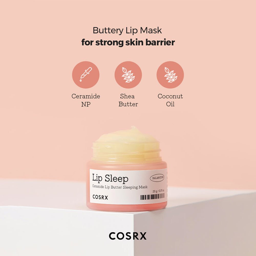 Cosrx Balancium Ceramide Lip Butter Sleeping Mask 20G