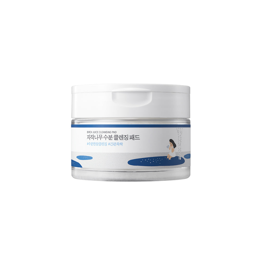 Round Lab Birch Juice Cleansing Pad 60Ea