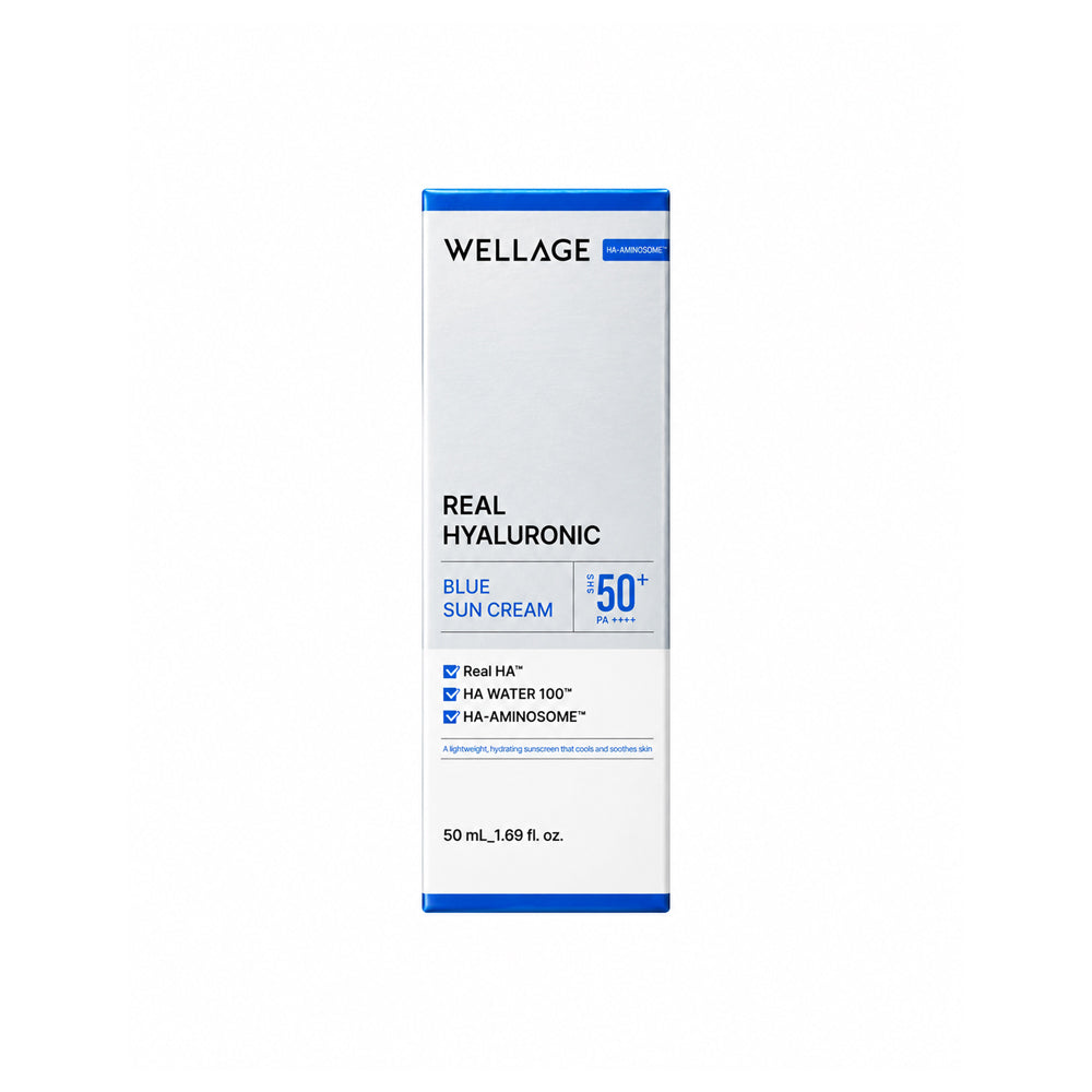 Wellage Real Hyaluronic Blue Suncream 50ml