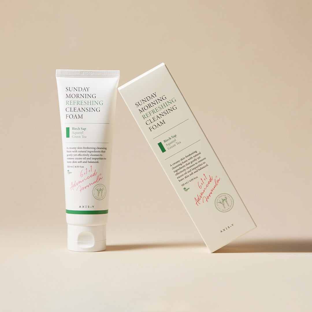 Axis-Y Sunday Morning Refreshing Cleansing Foam-120ml
