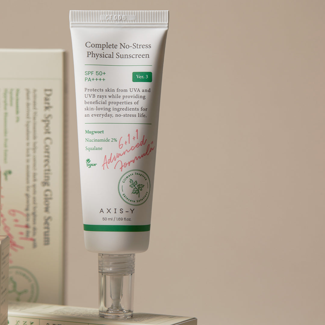 Axis-Y Complete No-Stress Physical Sunscreen Ver.3 -50ml