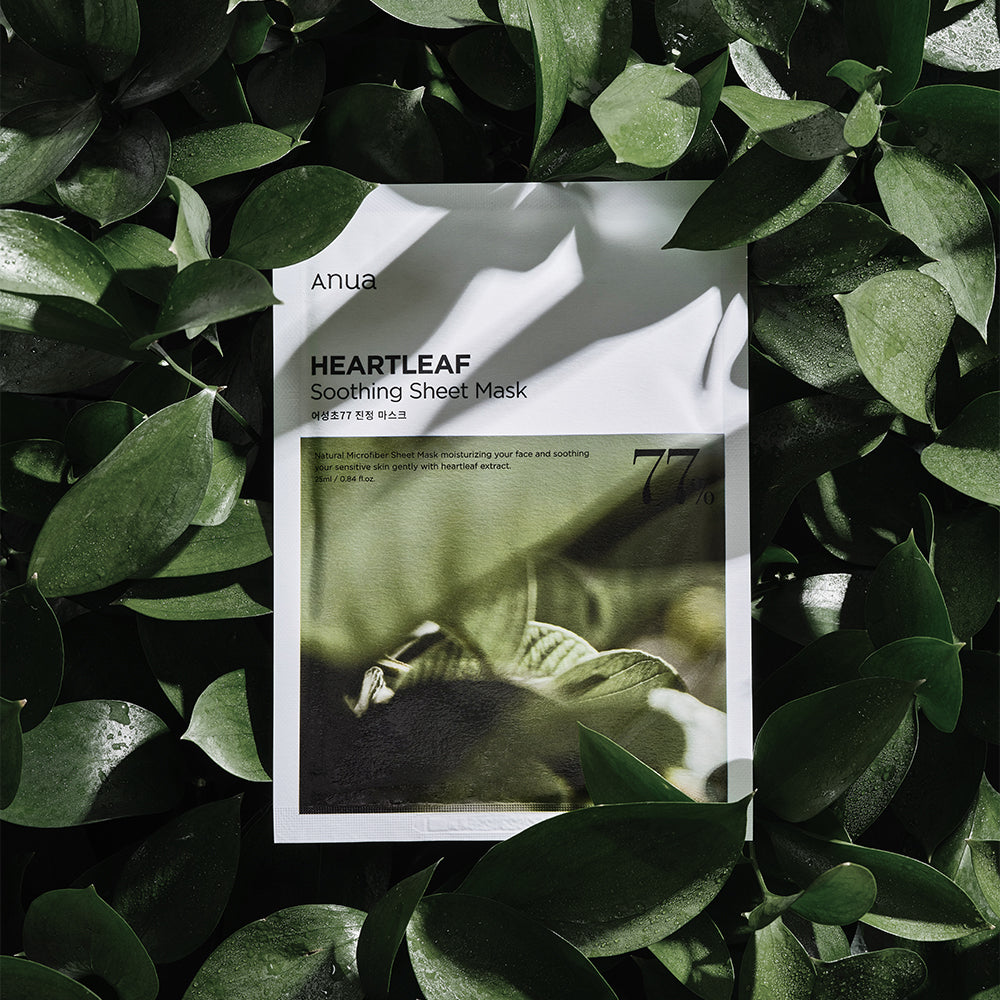 Anua Heartleaf 77% Soothing Sheet Mask 25ml (10Pcs)