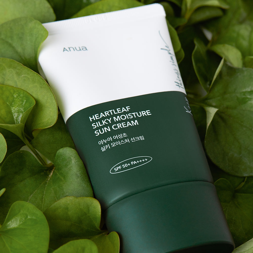 Anua Heartleaf Silky Moisture Sun Cream