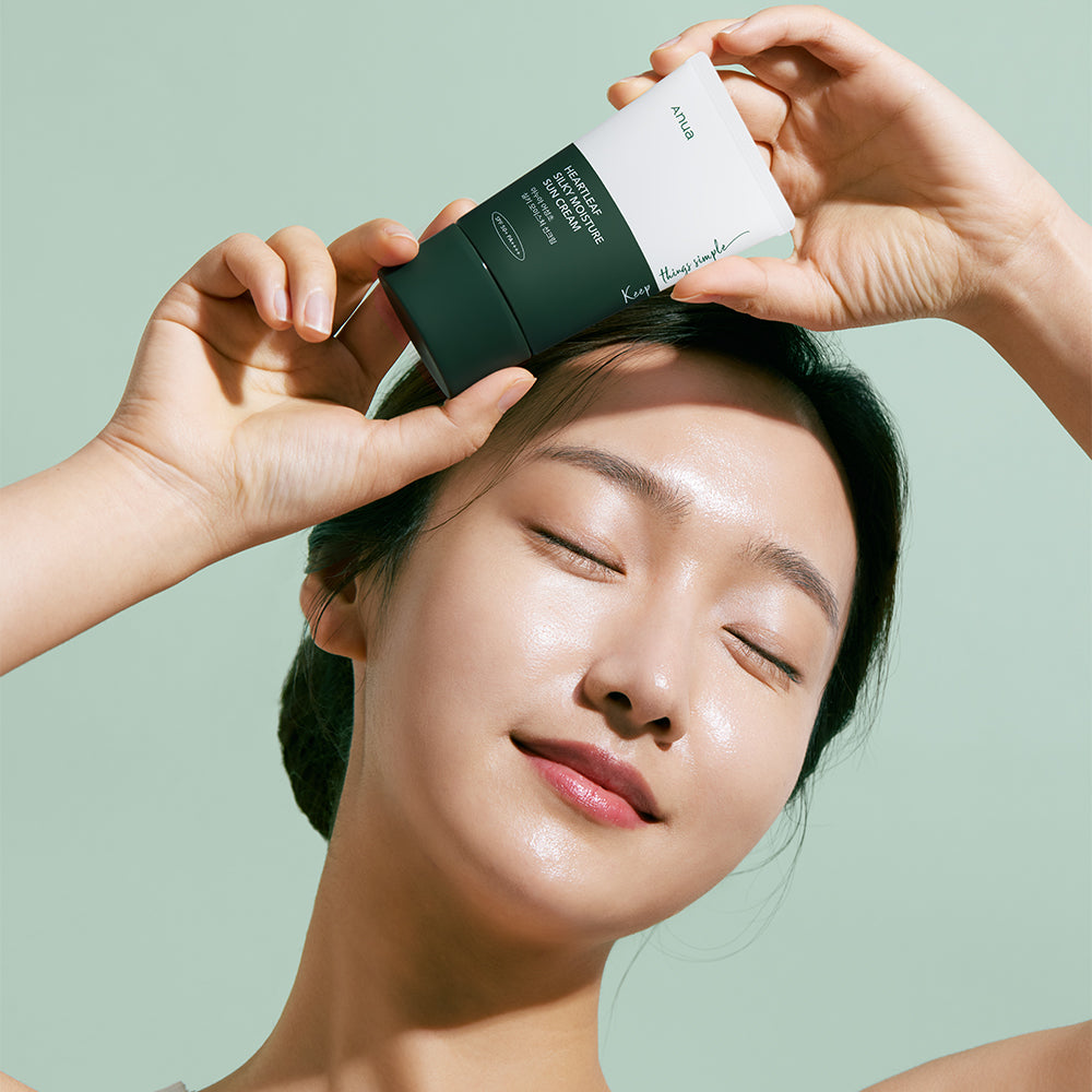 Anua Heartleaf Silky Moisture Sun Cream