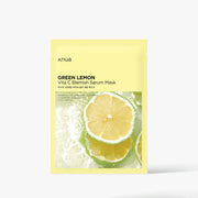Anua Green Lemon Vita C Blemish Serum Mask 25ml (10Pcs)