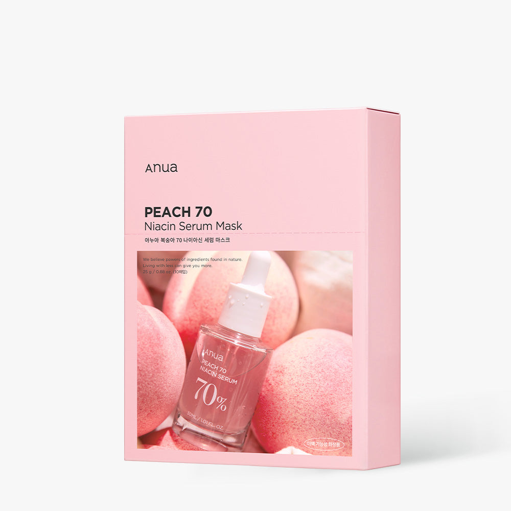 Anua Peach 70 Niacin Serum Mask (10Ea)
