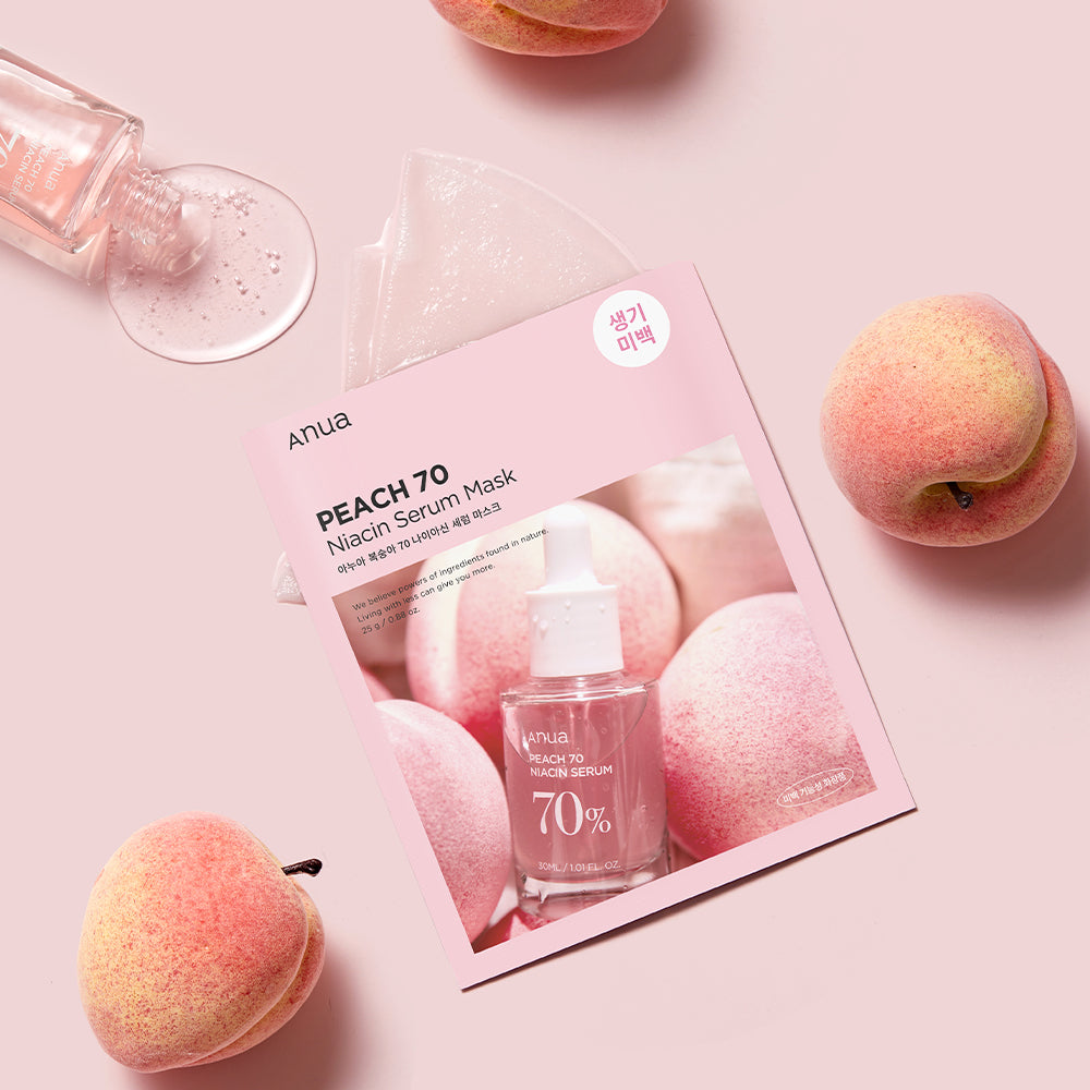 Anua Peach 70 Niacin Serum Mask (10Ea)