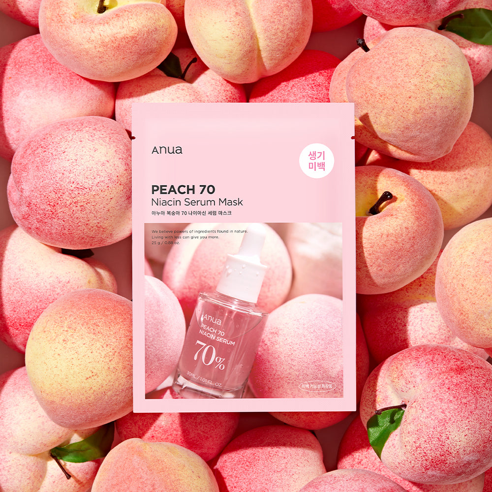 Anua Peach 70 Niacin Serum Mask (10Ea)