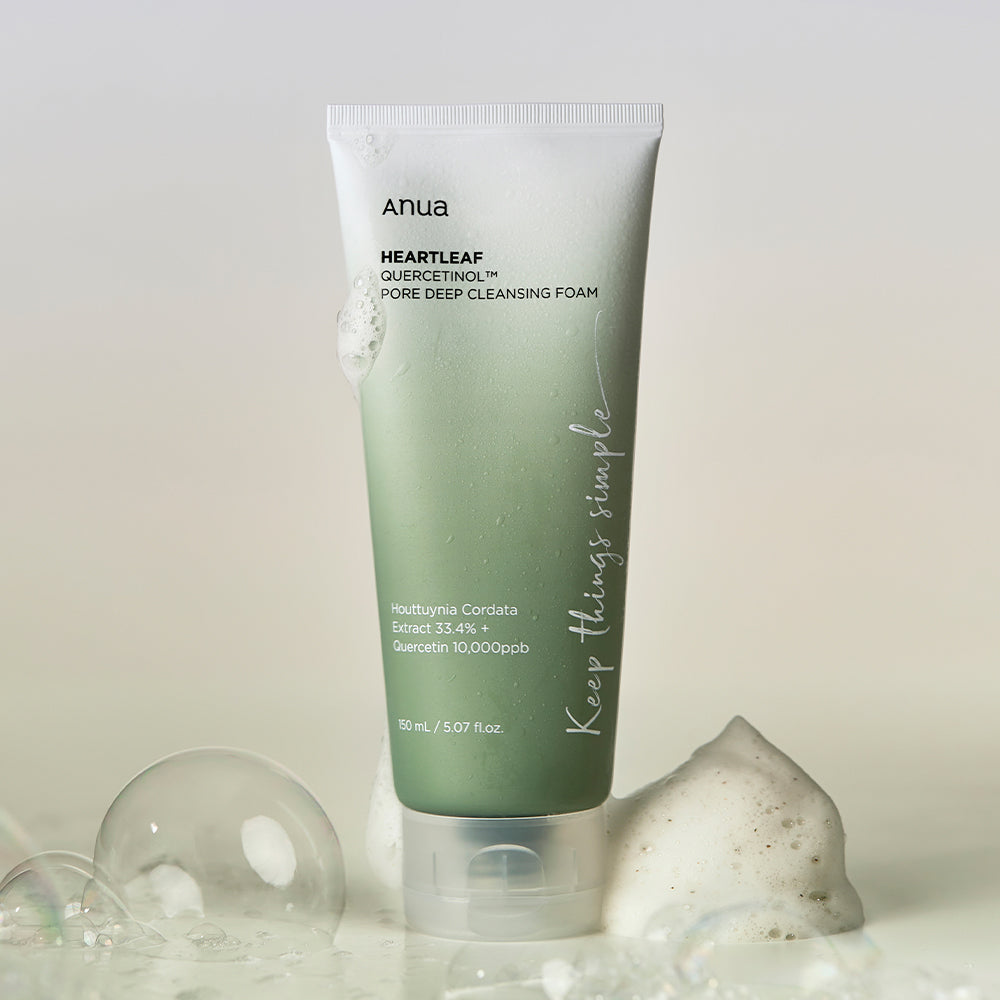 Anua Heartleaf Quercetinol Pore Deep Cleansing Foam 150ml