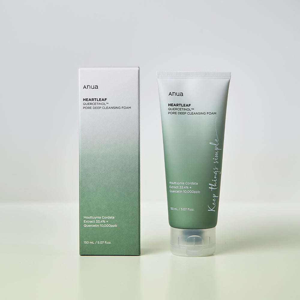 Anua Heartleaf Quercetinol Pore Deep Cleansing Foam 150ml