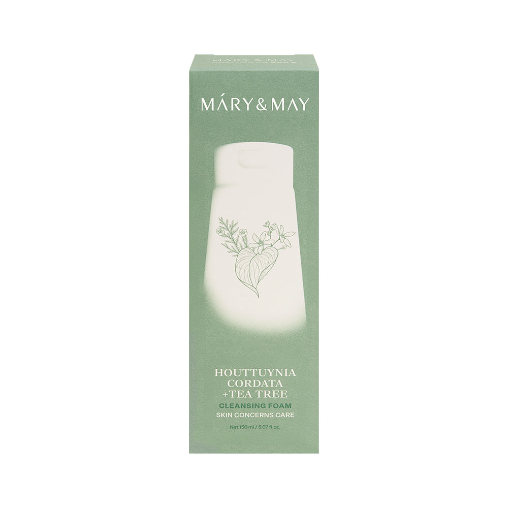 Mary&May Houttuynia Cordata+Tea Tree Cleansing Foam 150ml