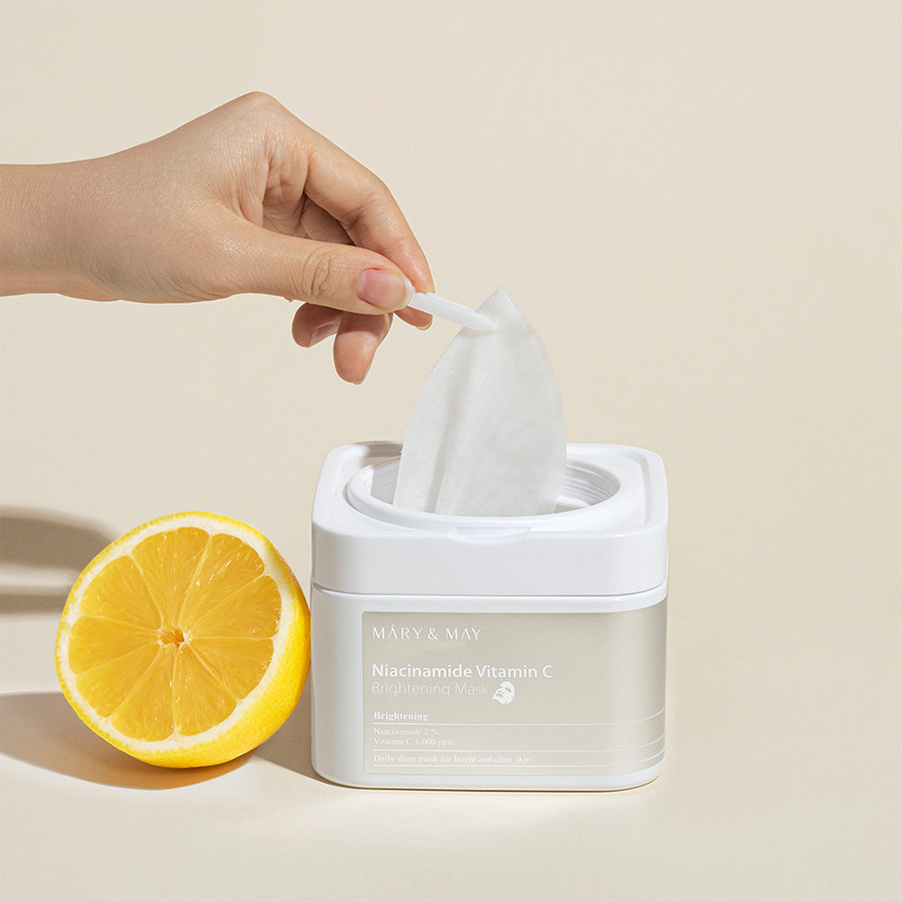 Mary&May Niacinamide Vitamin C Brightening Mask 30Ea/400g