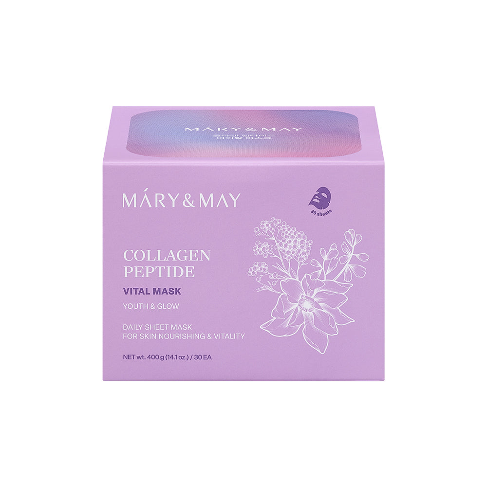 Mary&May Collagen Peptide Vital Mask 30Ea/400g