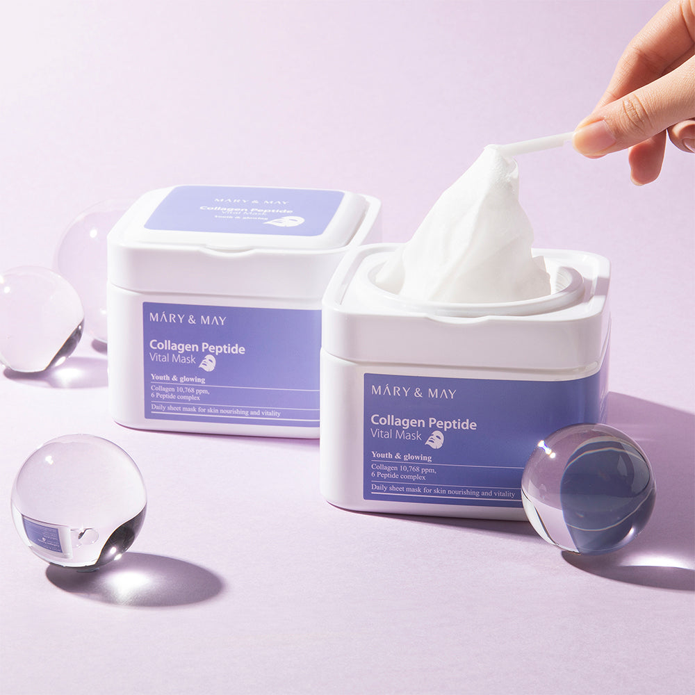 Mary&May Collagen Peptide Vital Mask 30Ea/400g