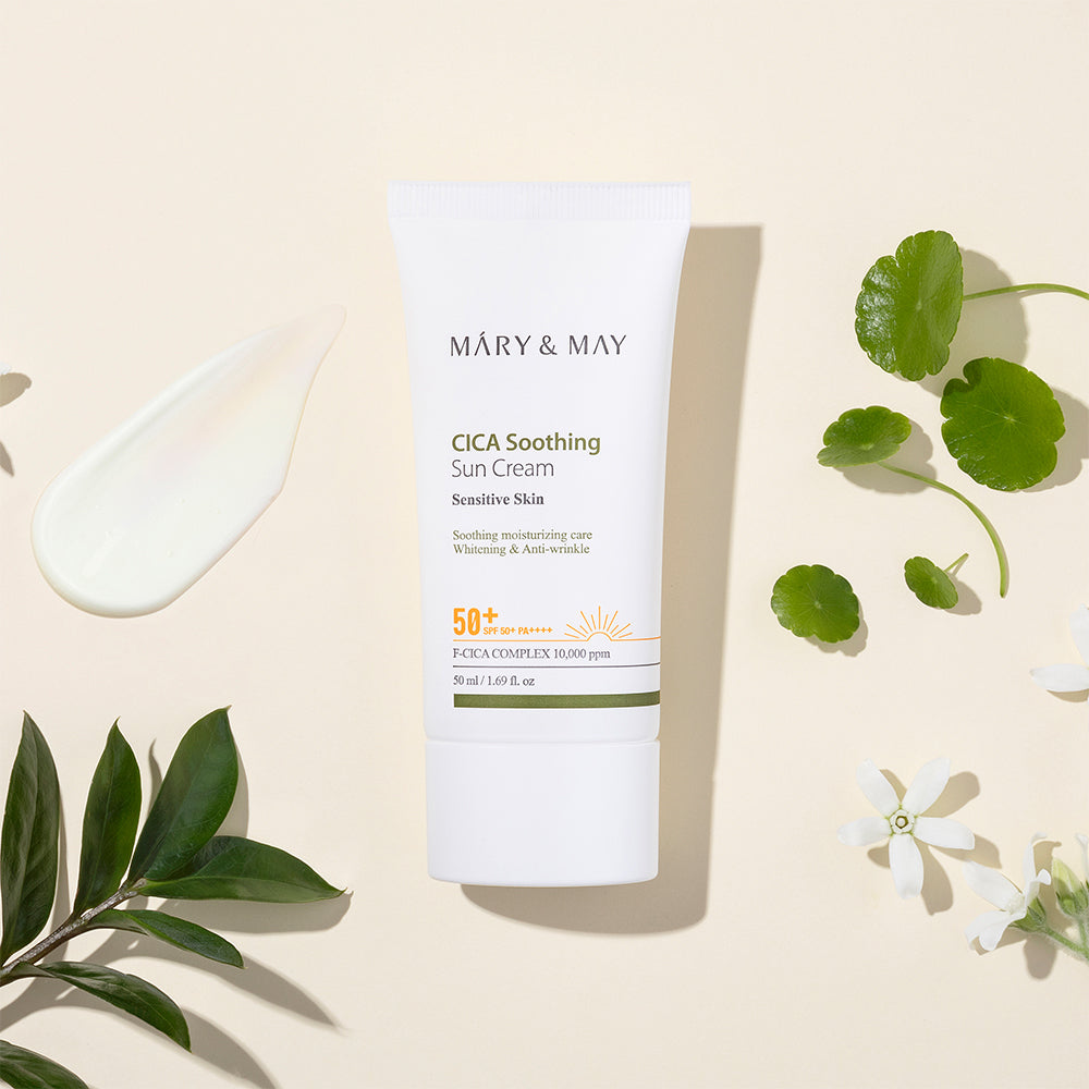 Mary&May Vegan Cica Soothing Sun Cream Spf50+ Pa++++ 50ml