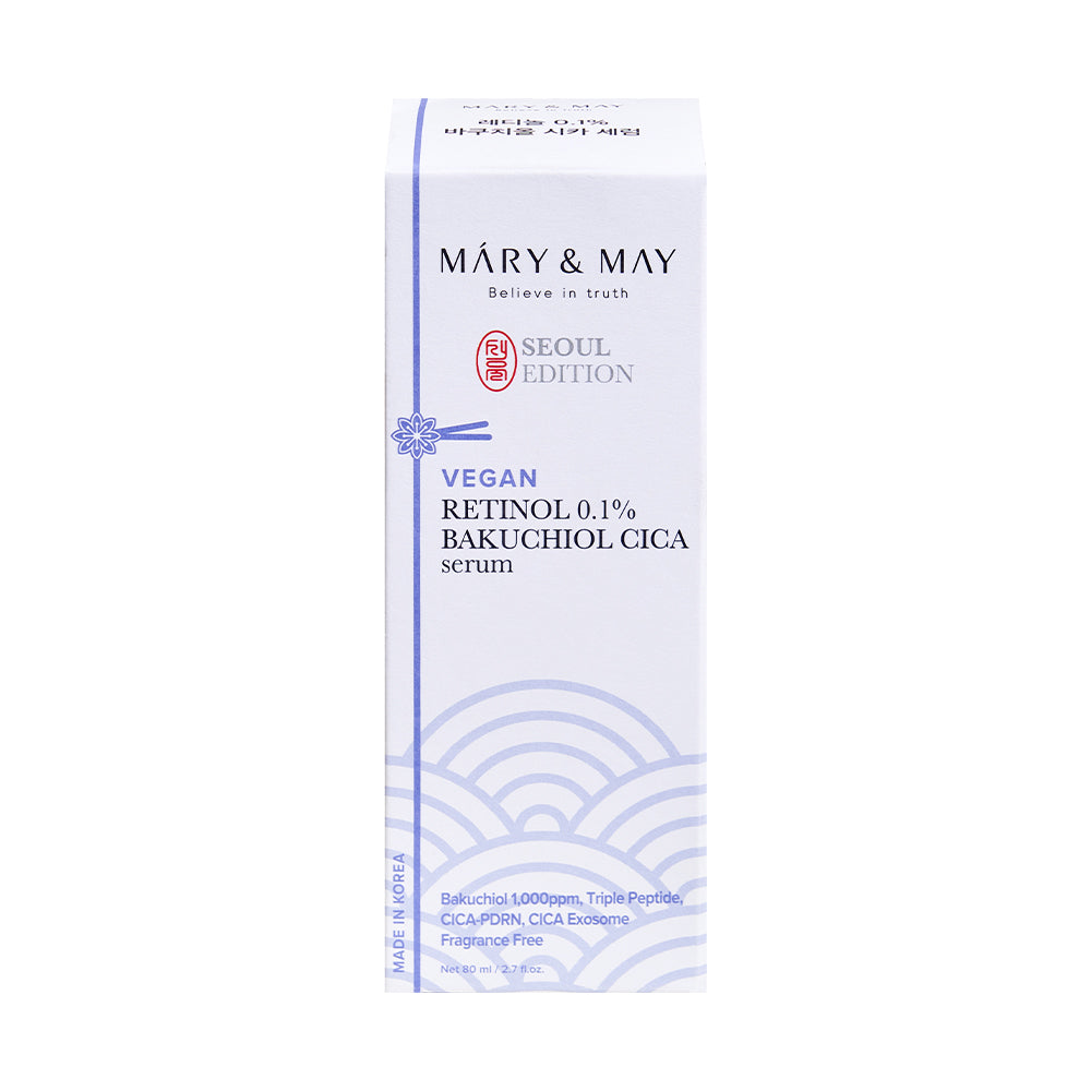 Mary&May Retinol 0.1% Bakuchiol Cica Serum 80ml