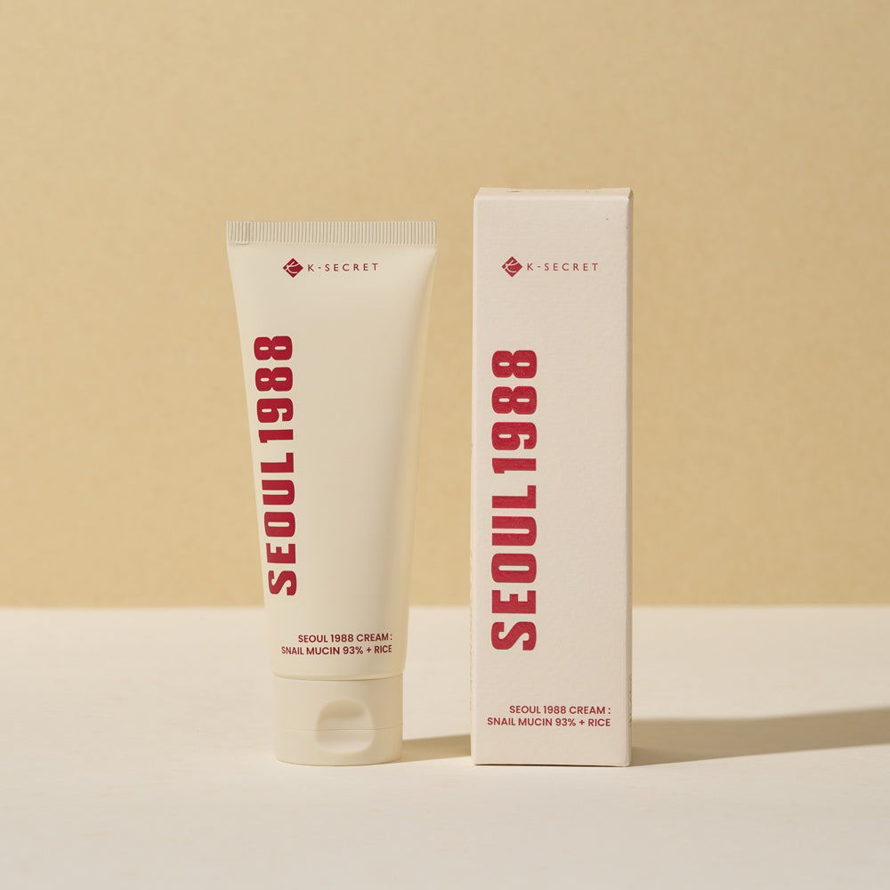 K-SECRET Seoul 1988 Cream : Snail Mucin 93% + Rice