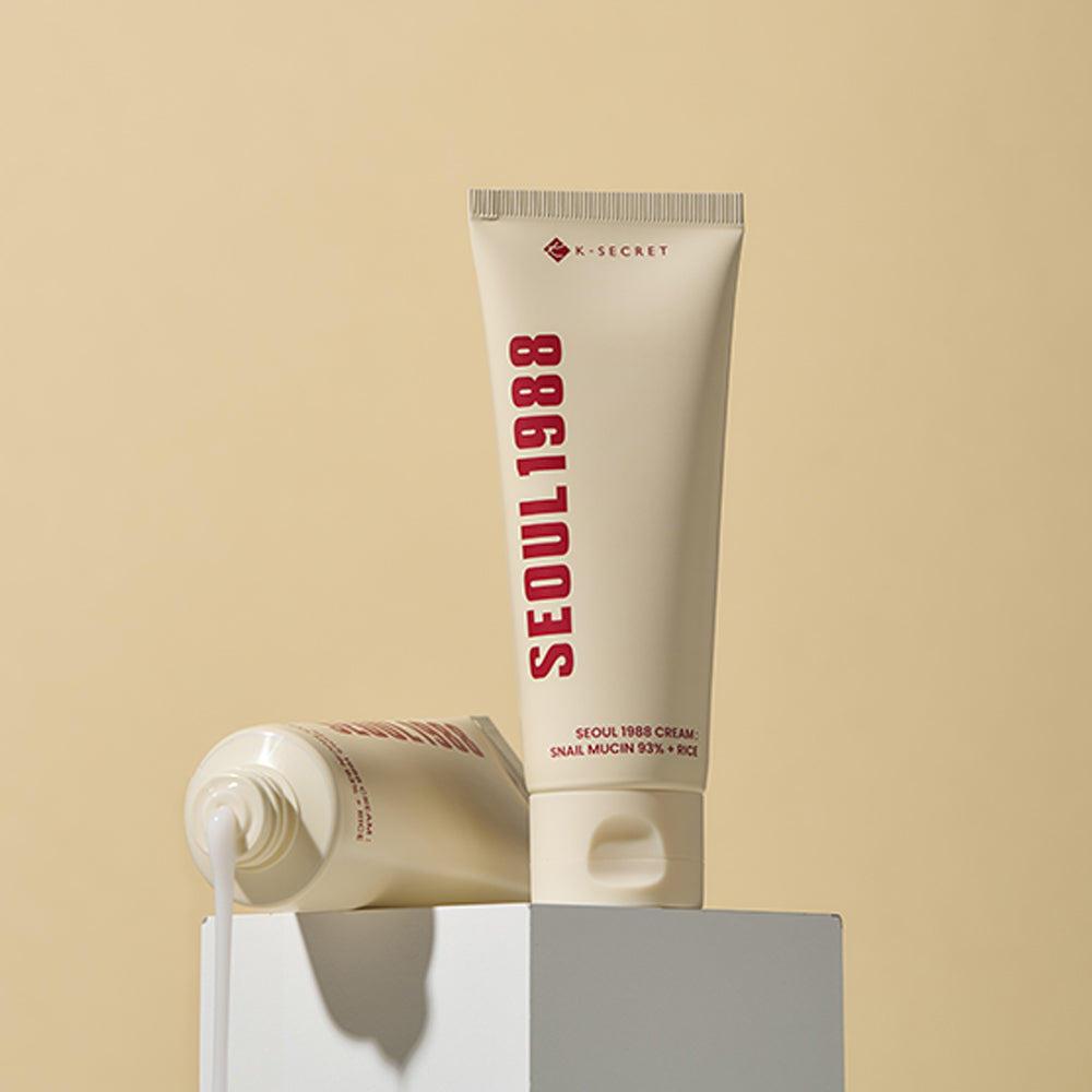 K-SECRET Seoul 1988 Cream : Snail Mucin 93% + Rice