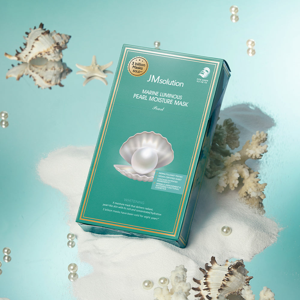 Jmsolution Marine Luminous Pearl Moisture Mask Pearl