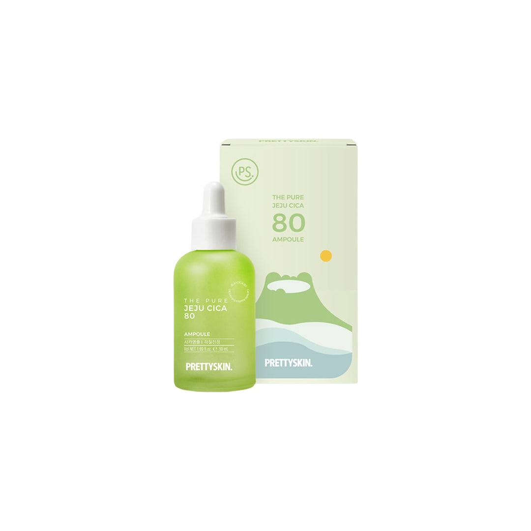 Prettyskin Prettyskin The Pure Jeju Cica 80 Ampoule 50ml