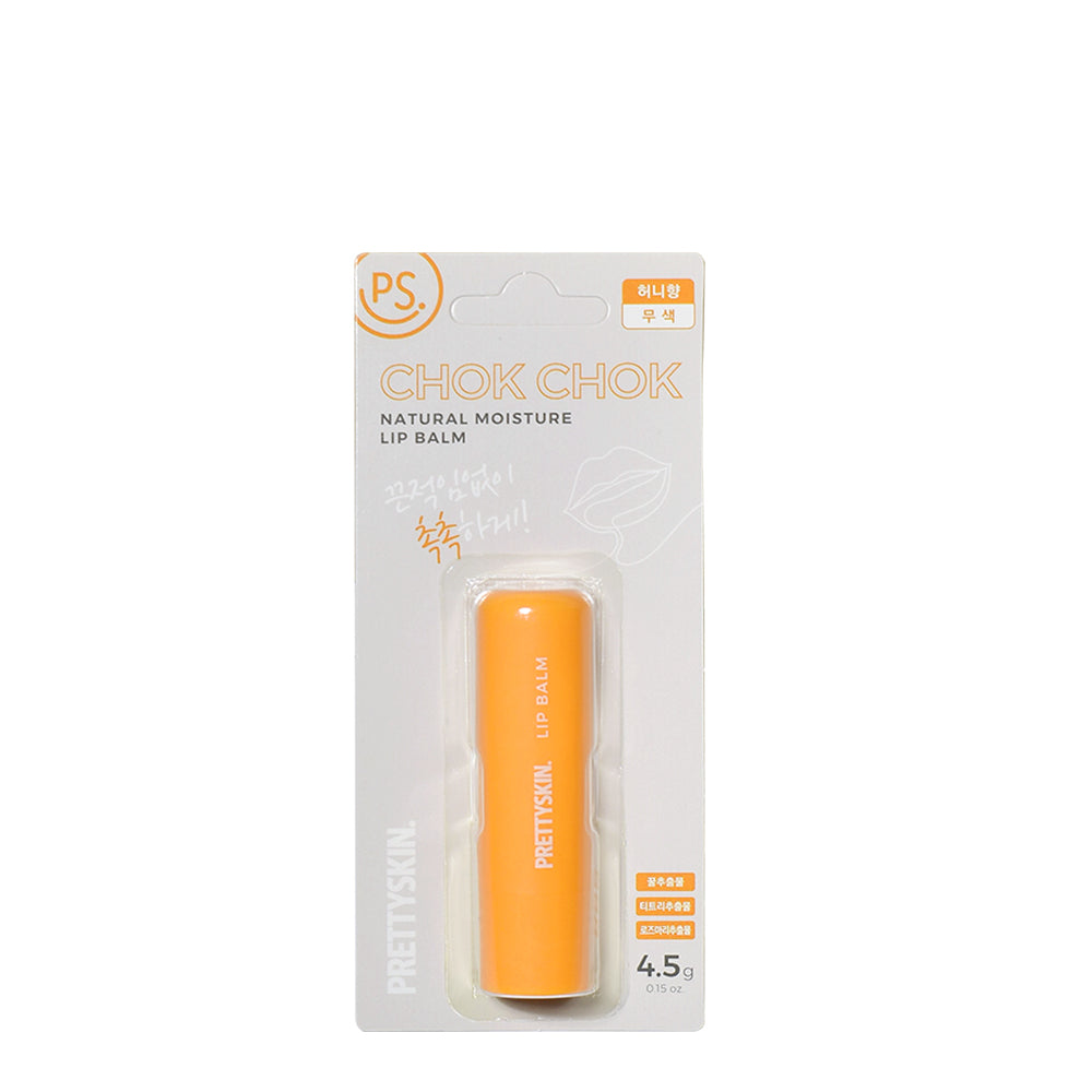 Prettyskin Chok Chok Natural Moisture Lip Balm Honey 4.3g