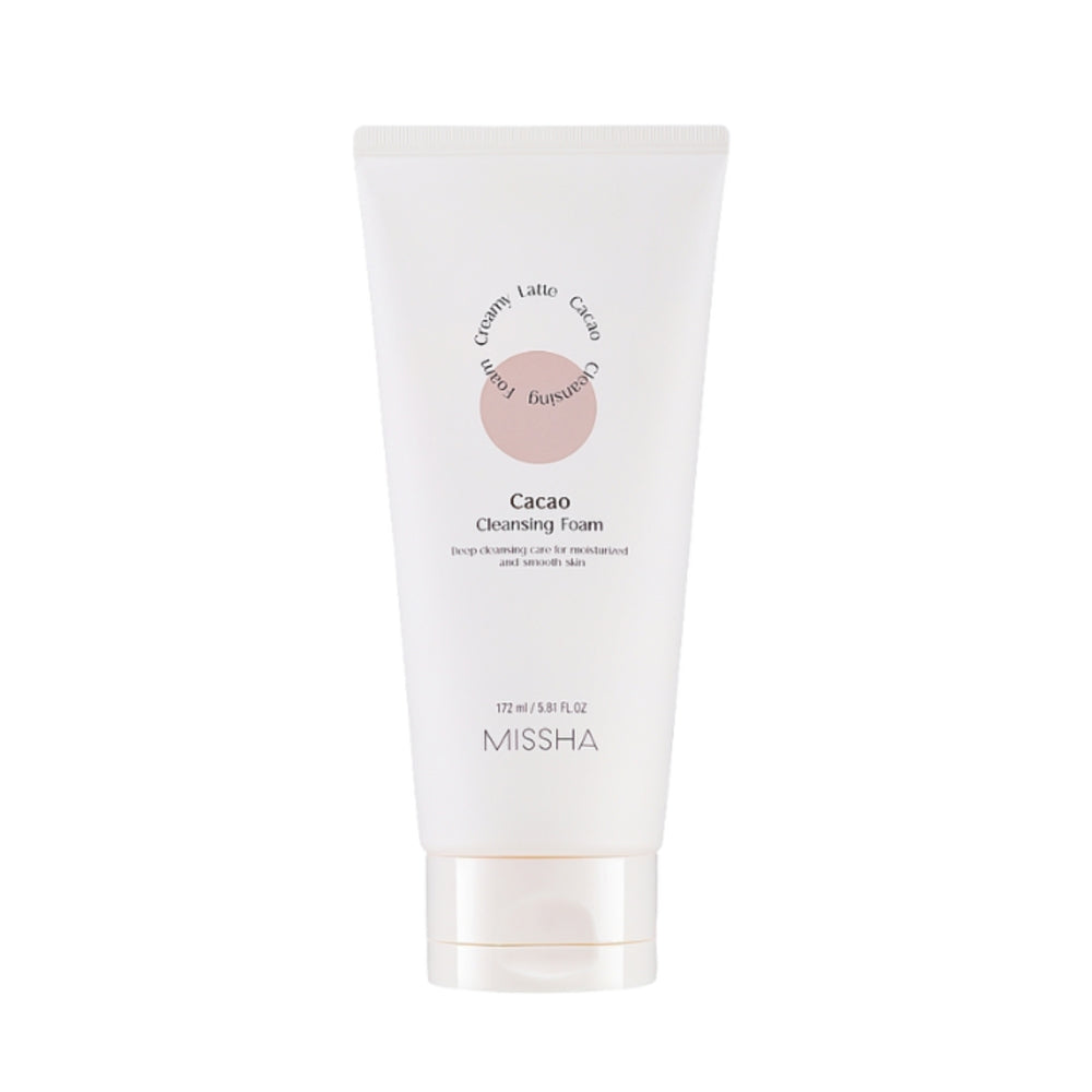 Missha Creamy Latte  Cleansing Foam (Chocolate) 172 ml / 5.81 fl.oz.