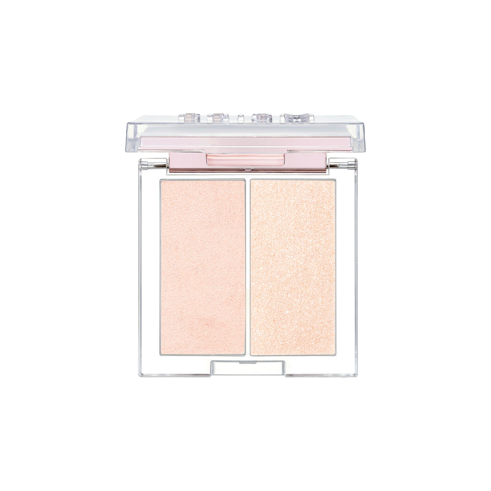 Clio Prism Highlighter Duo 01 Cream Fizz