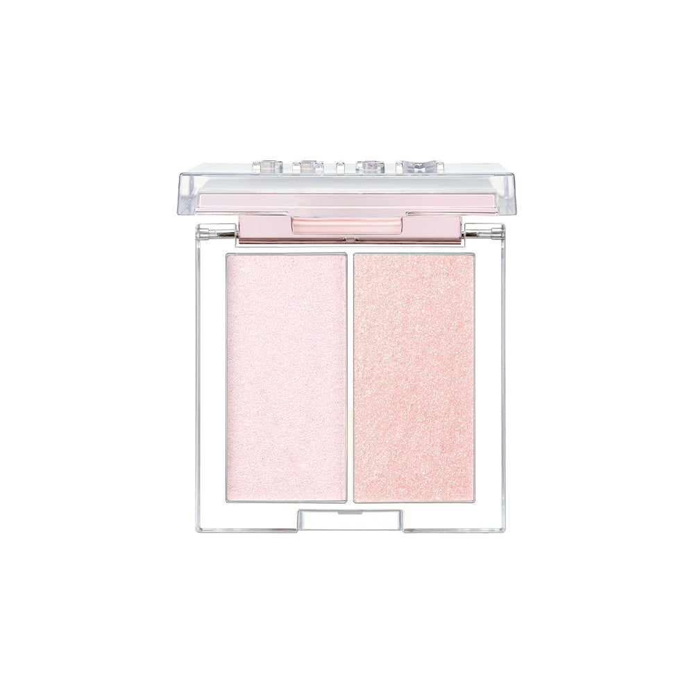 Clio Prism Highlighter Duo 02 Lavender Voyage