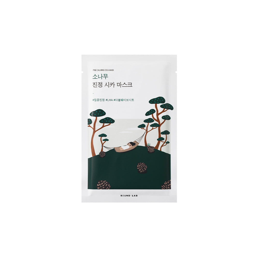 Round Lab Pine Calming Cica Mask Sheet 27ml (10Ea)