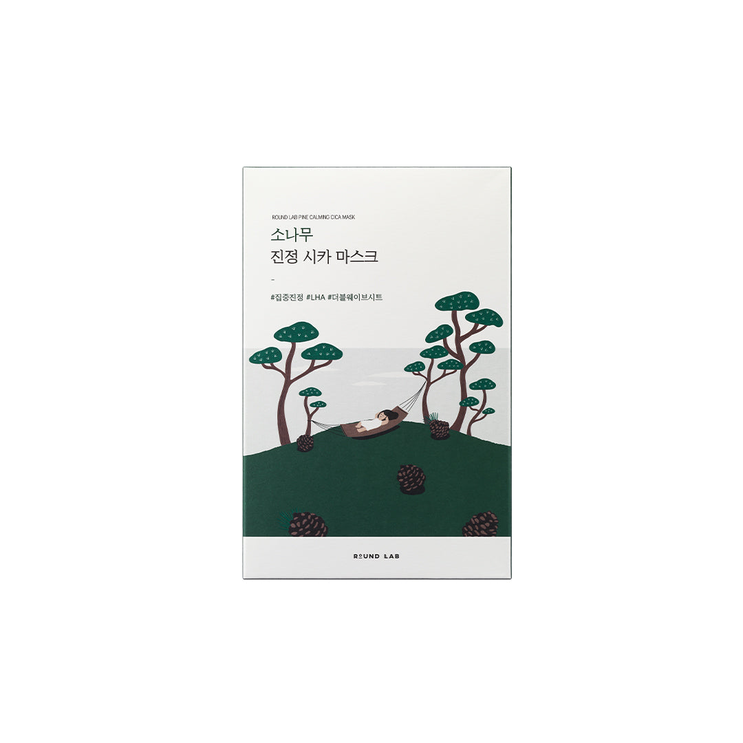Round Lab Pine Calming Cica Mask Sheet 27ml (10Ea)
