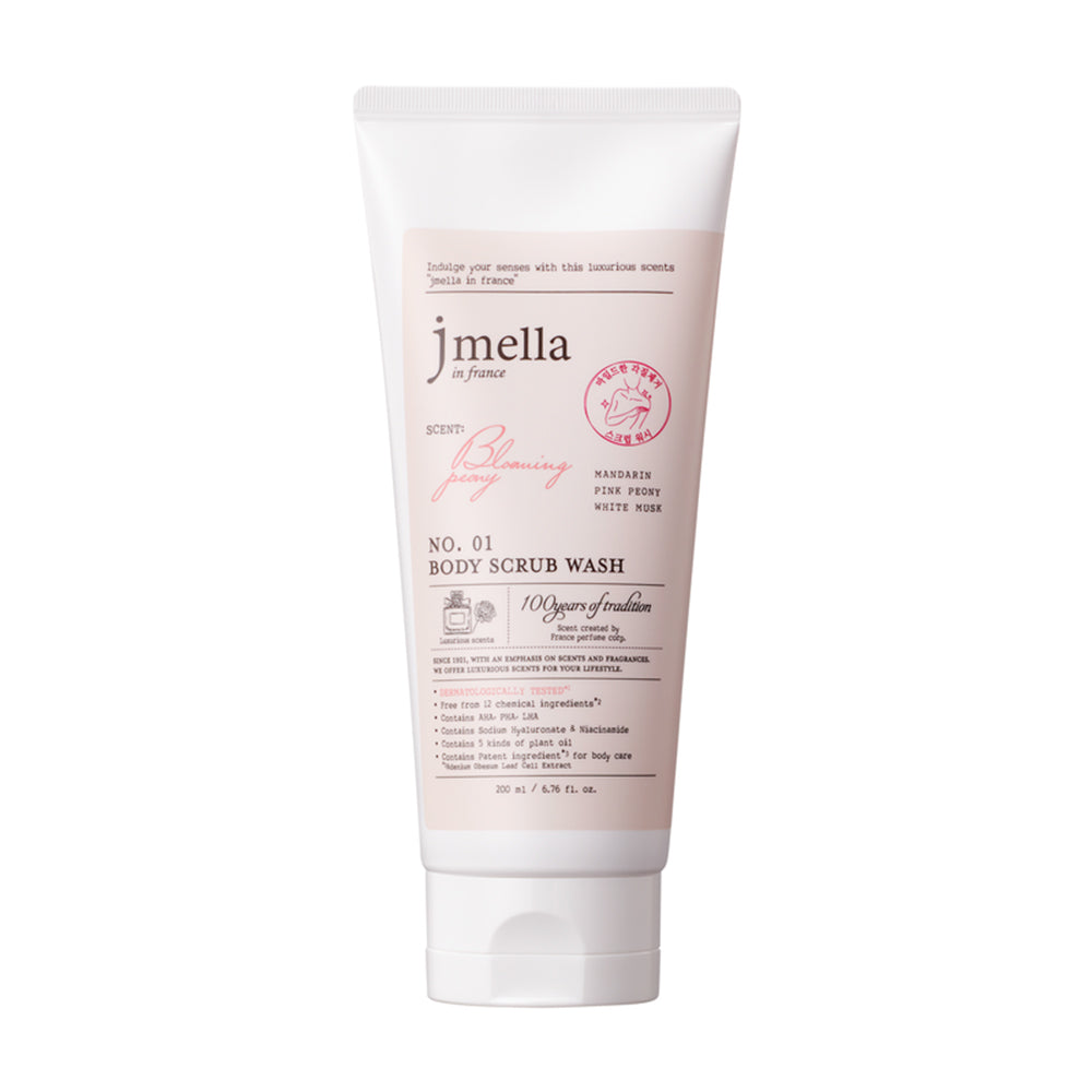 Jmella In France Blooming Peony Body Scrub Wash - 200ml
