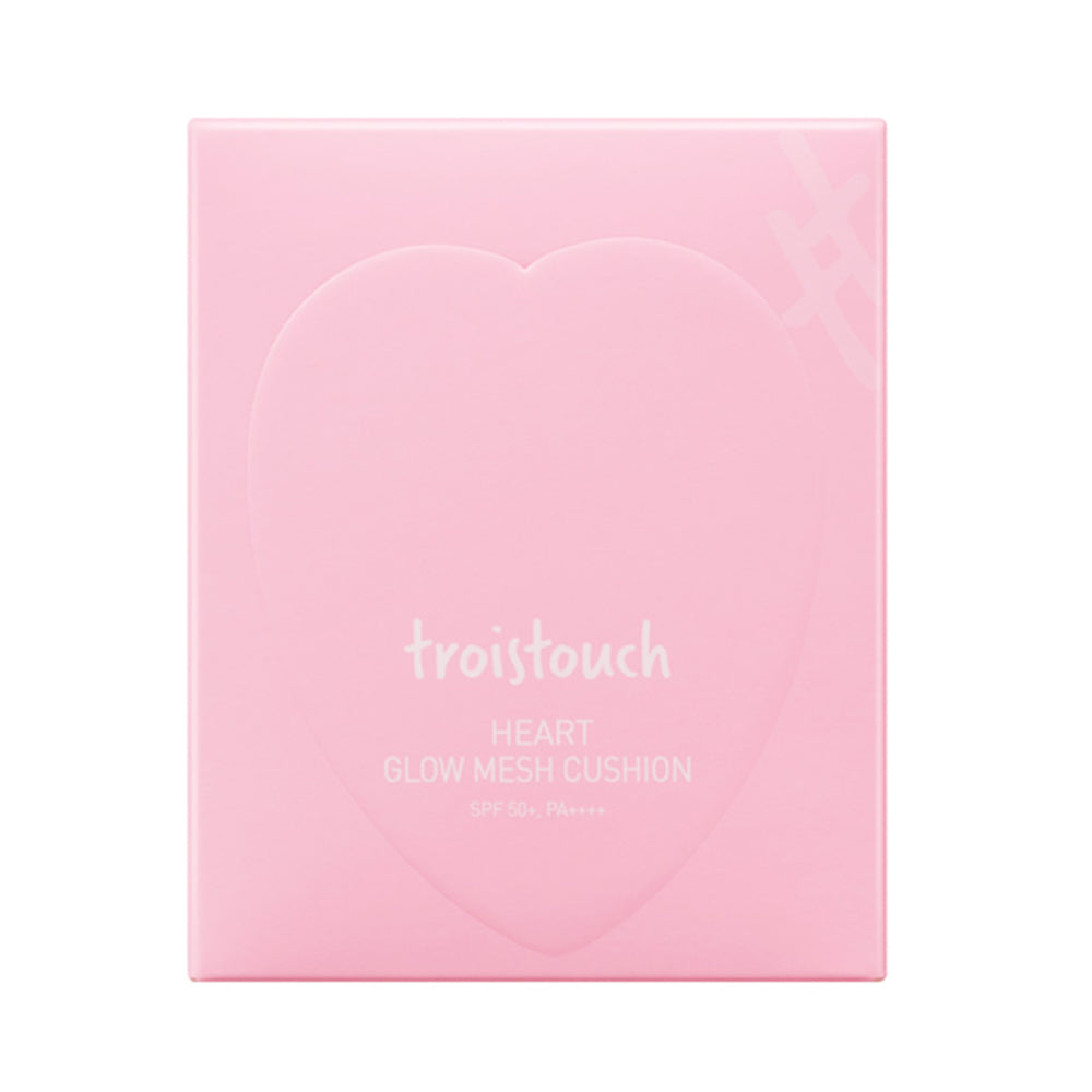 Troistouch Heart Glow Mesh Cushion #21 Beige  - 15g