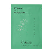 Kiwiglow Vegan Jeju Lotus FlowerMoisture Brightening Mask - 27ml*10mask pcs