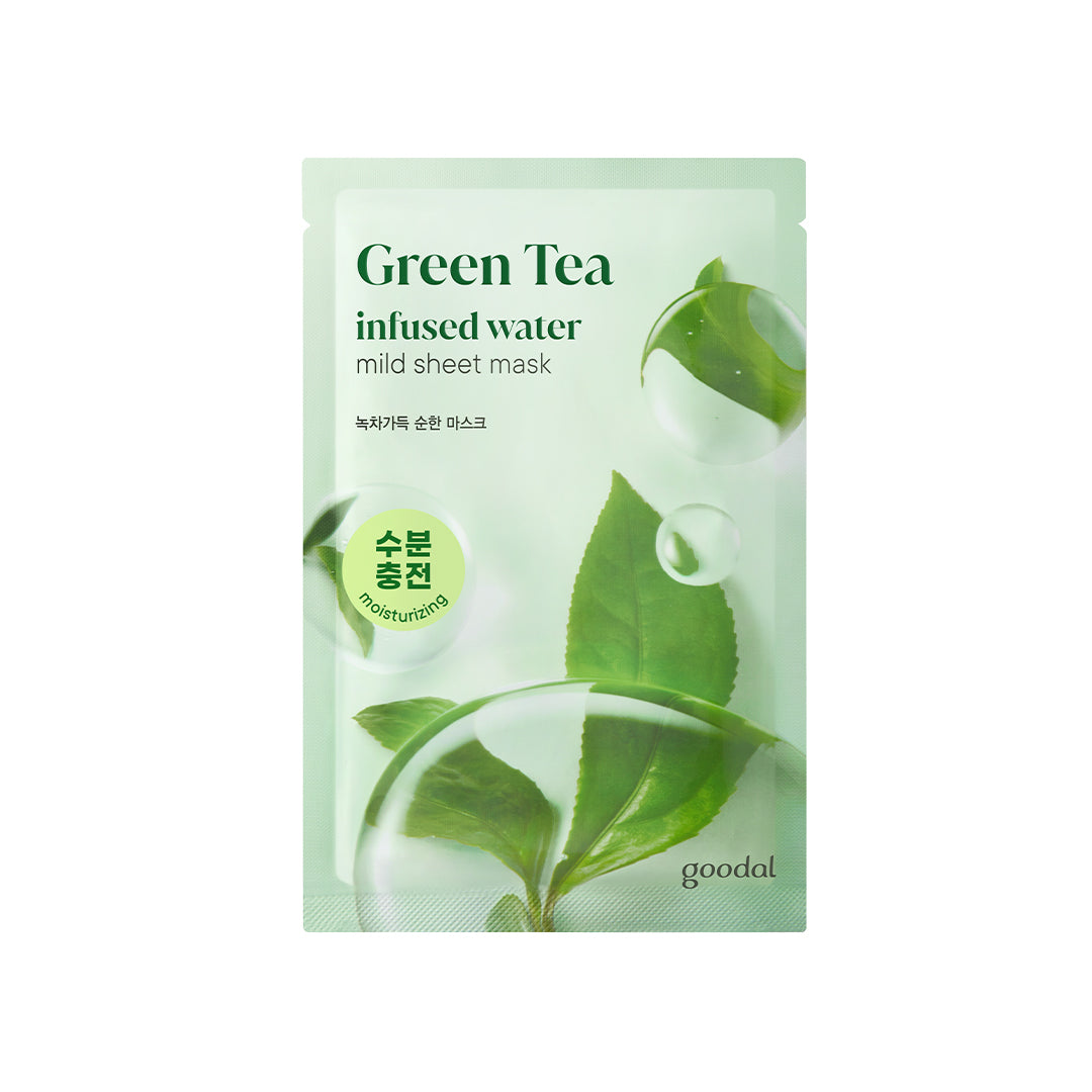 Goodal Green Tea Infused Water Mild Sheet Mask