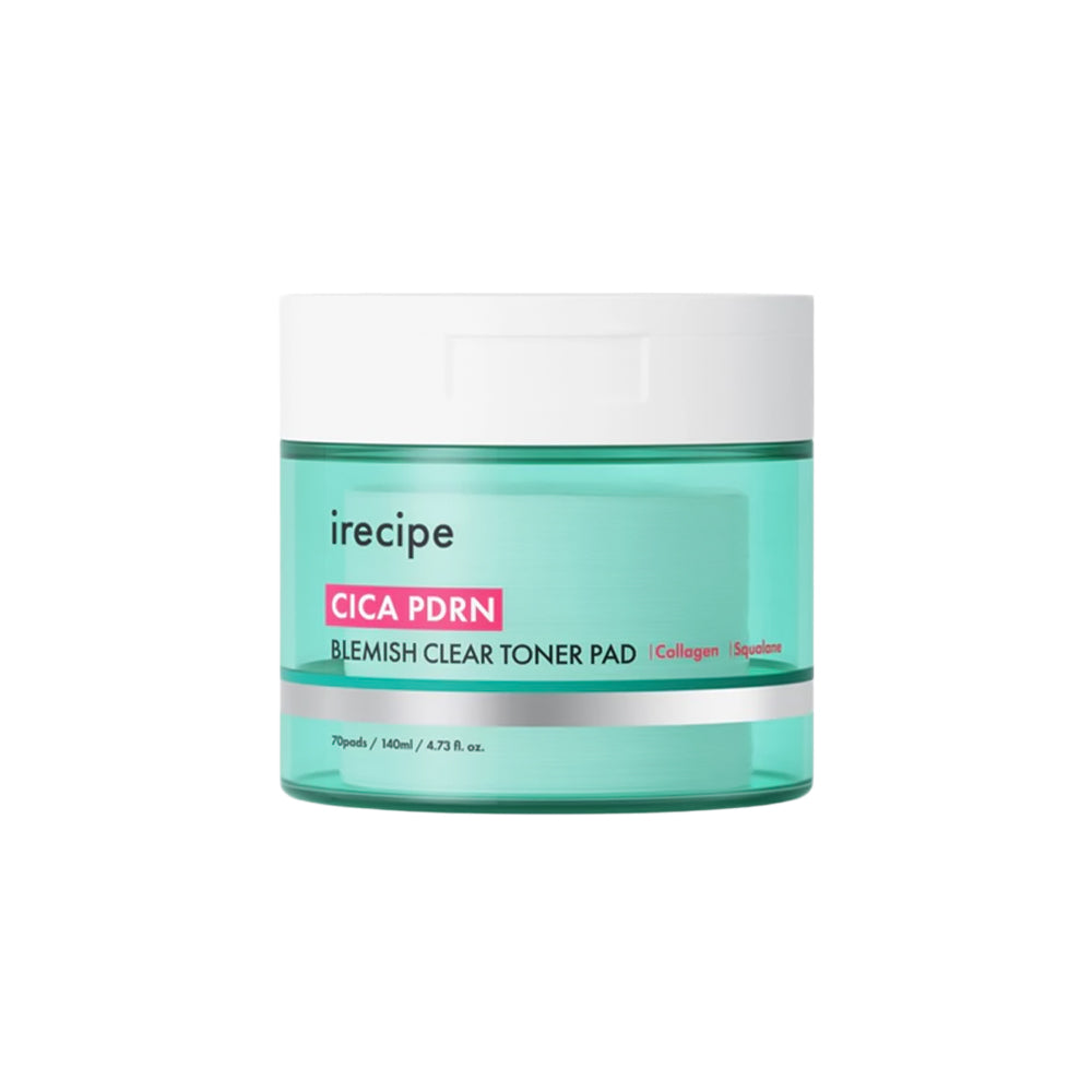 Irecipe Cica Pdrn Blemish Clear Toner Pad