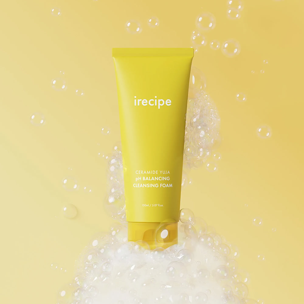 Irecipe Ceramide Yuja Ph Balancing Cleansing Foam