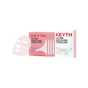 Keyth Lucy Pdrn Glow Collagen Hydrogel Mask 4 Sheets
