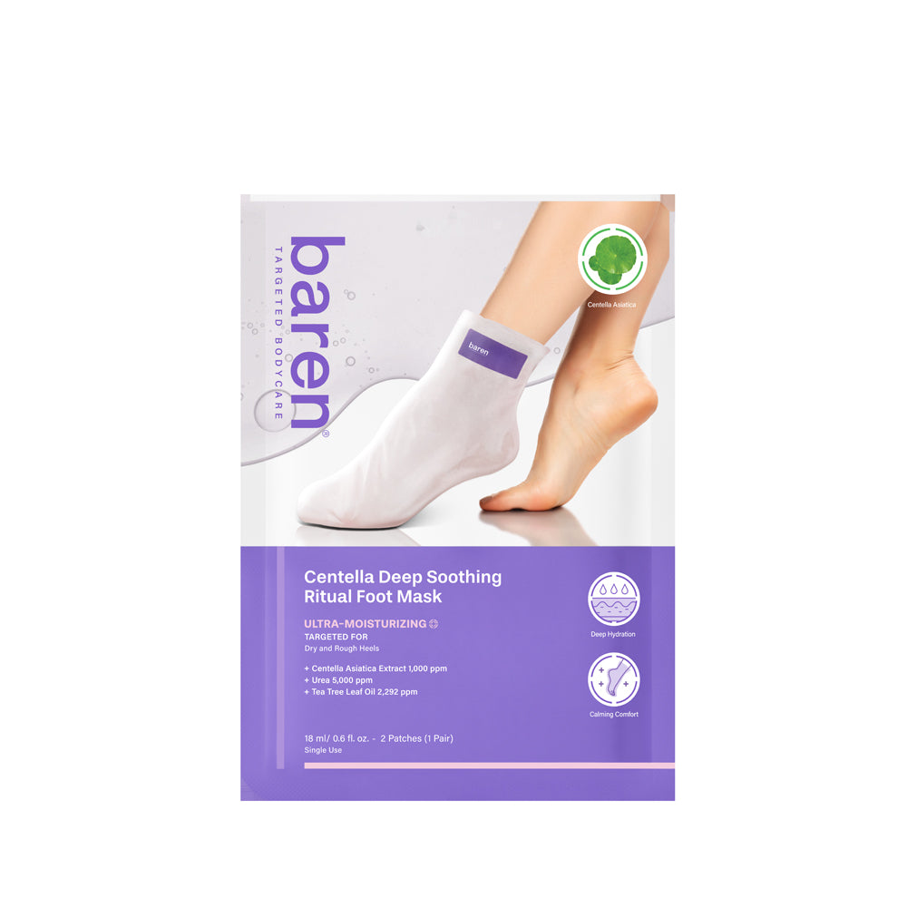 Baren Centella Deep Soothing Ritual Foot Mask (6Ea)