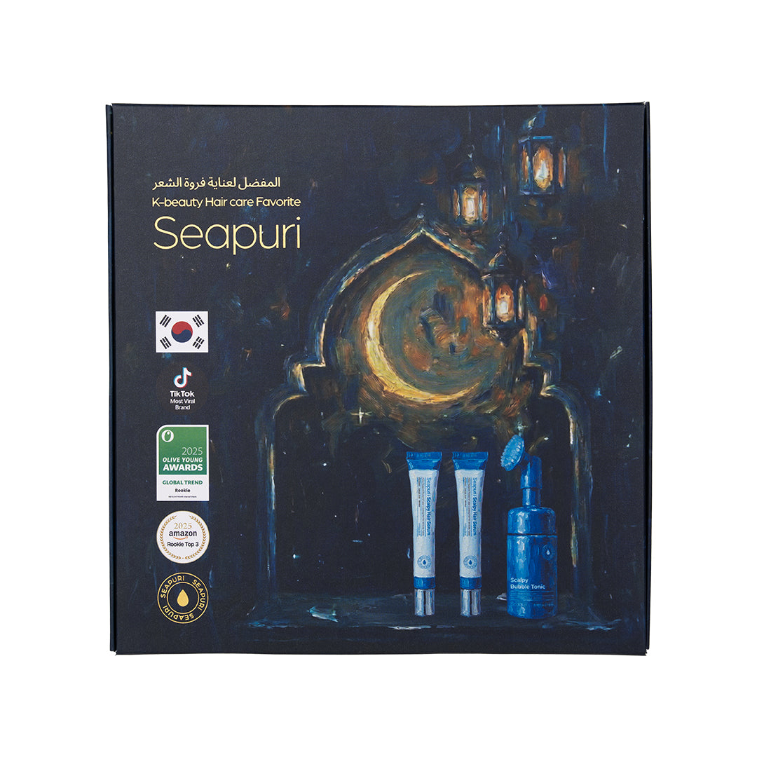 Seapuri Midnight Gold Gift Set - Scalp Care