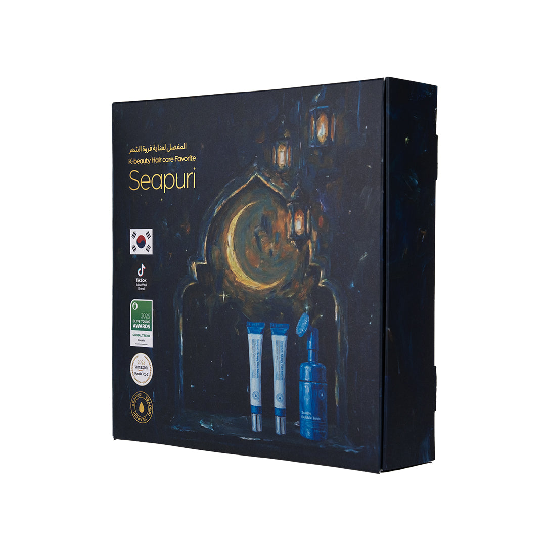 Seapuri Midnight Gold Gift Set - Scalp Care