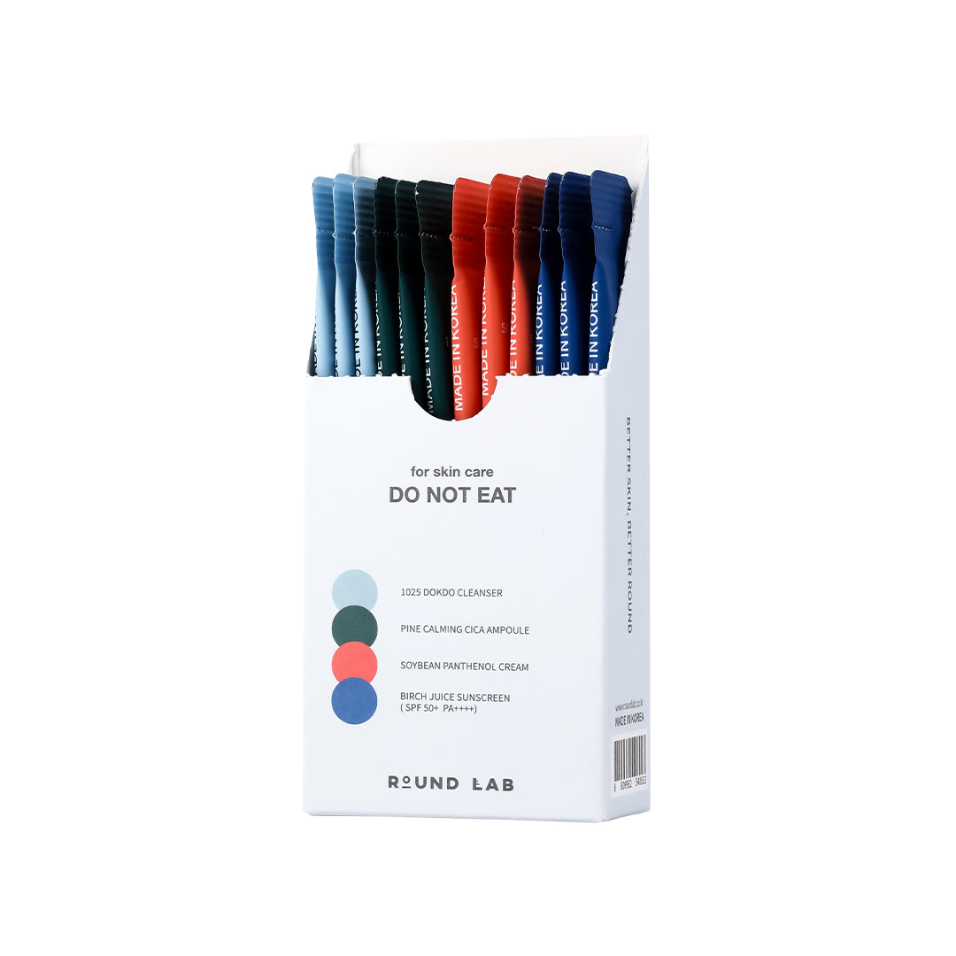 Round Lab Stick Pouch Kit