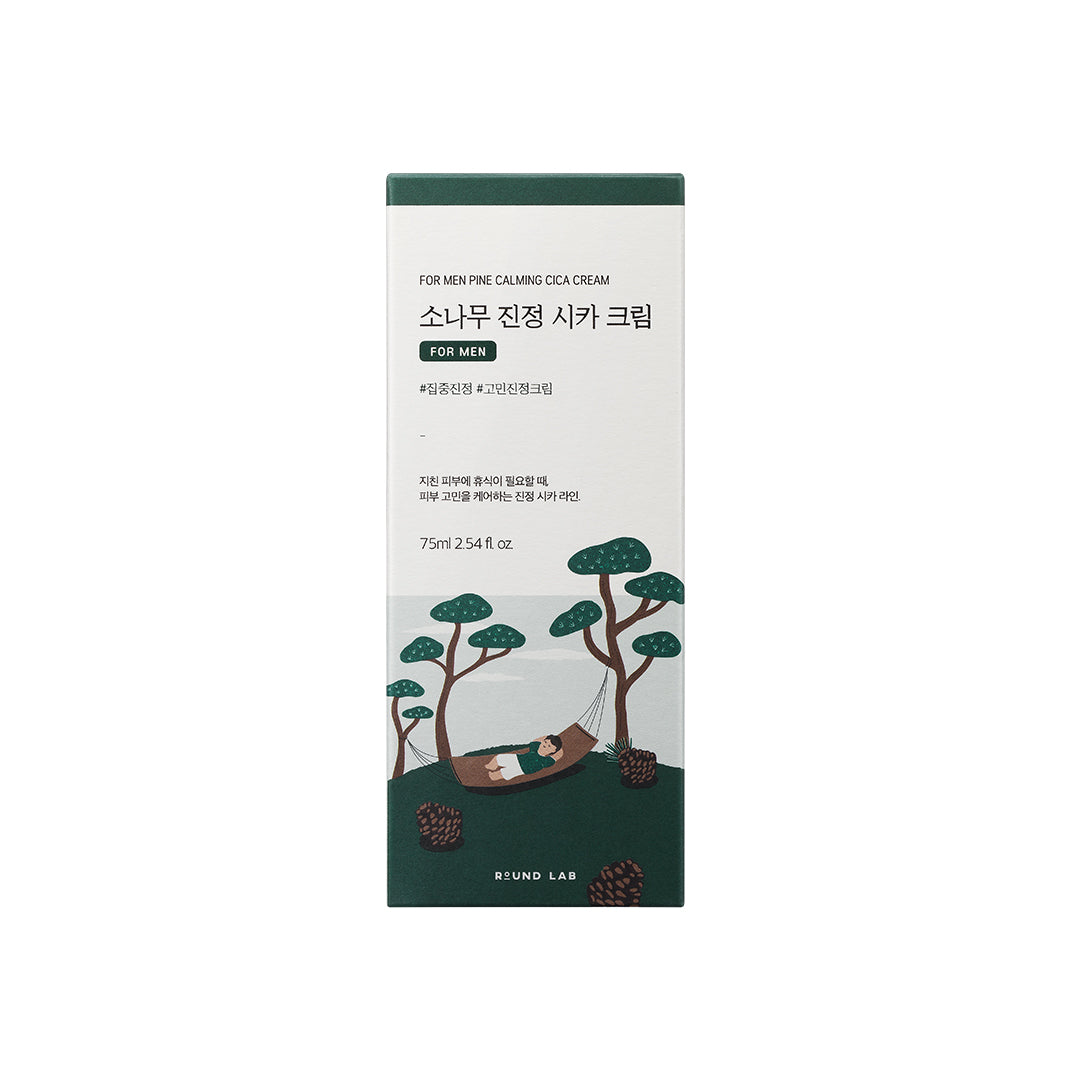 Round Lab For Men Pine Calming Cica Cream 75ml