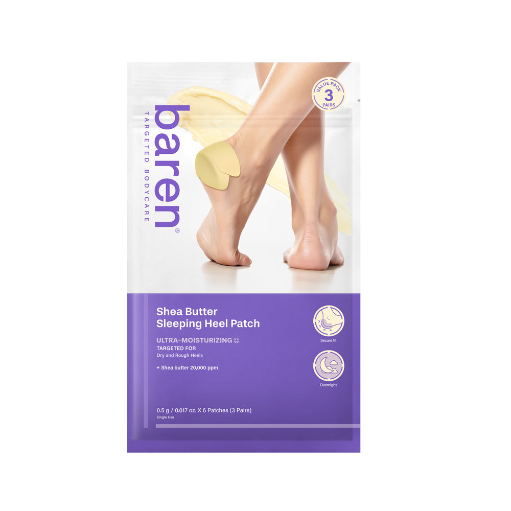 Baren Shea Butter Sleeping Heel Patch (2P)