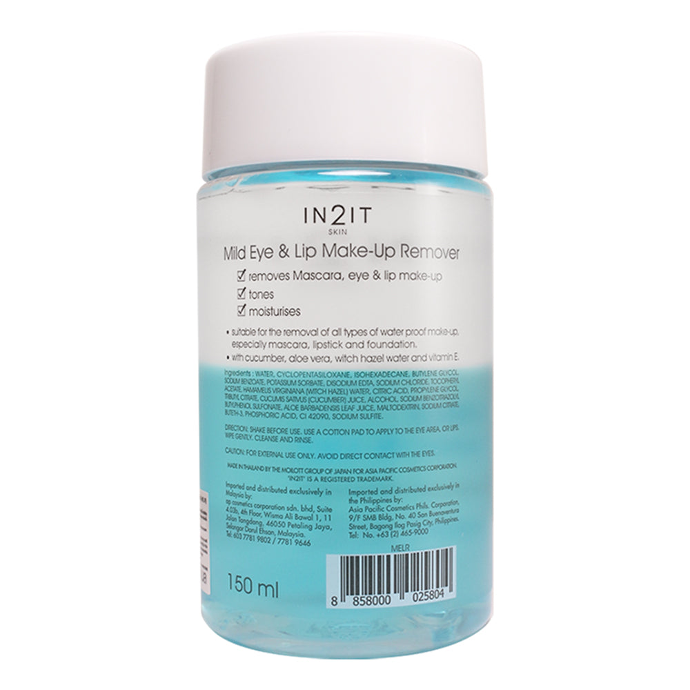 In2It Mild Eye & Lip Make-Up Remover